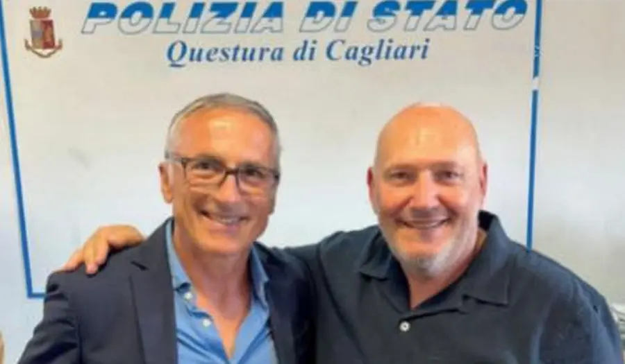 Cagliari, la Squadra Mobile saluta Natale e Vincenzo