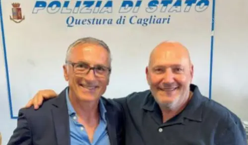 Cagliari, la Squadra Mobile saluta Natale e Vincenzo