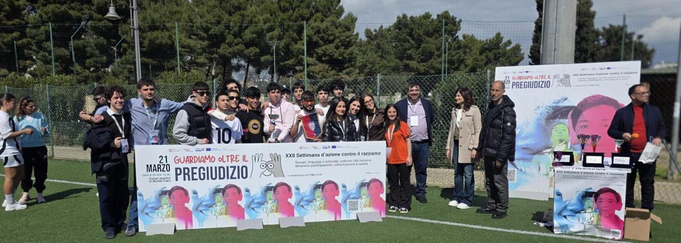 Monte Claro, sport e cultura contro il razzismo: studenti protagonisti della giornata promossa dalla Città Metropolitana